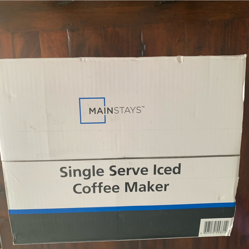 Mainstays single serve iced coffee maker - Picture 4 of 4